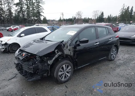 2022 Nissan Leaf S Plus 62 Kwh из США, поврежденный, VIN 1N4BZ1BV9NC552556